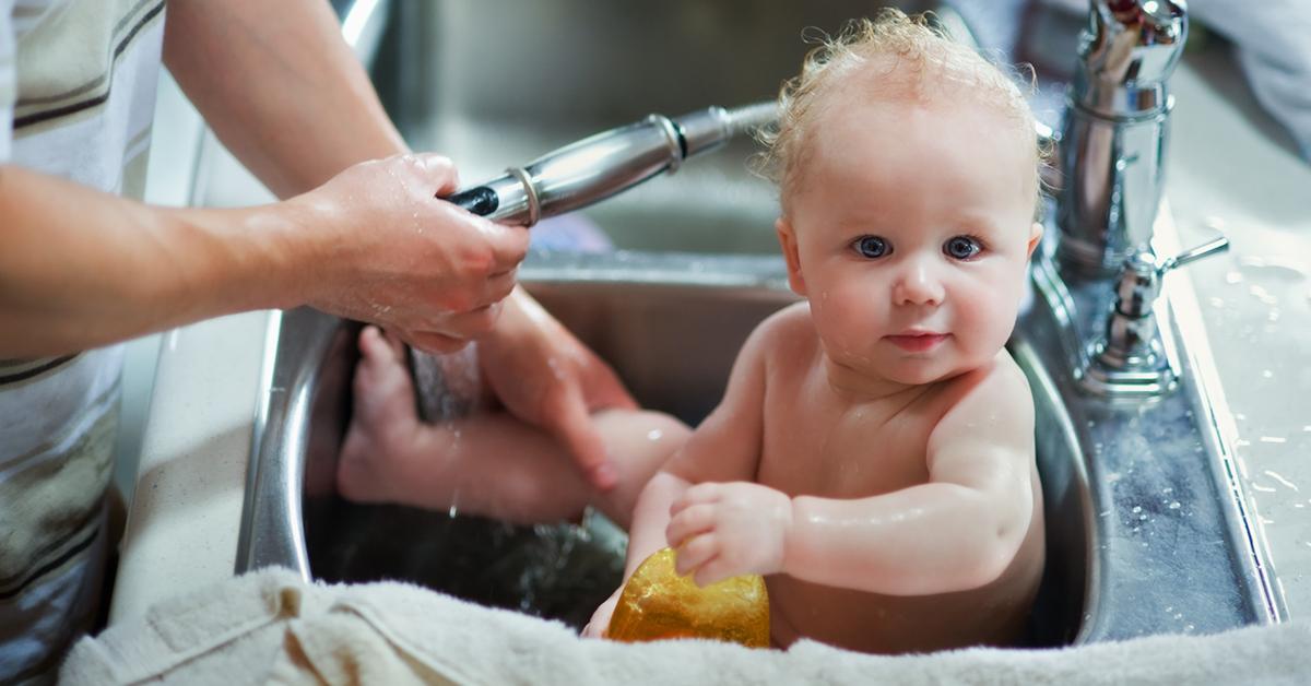 sustainable baby bath sink