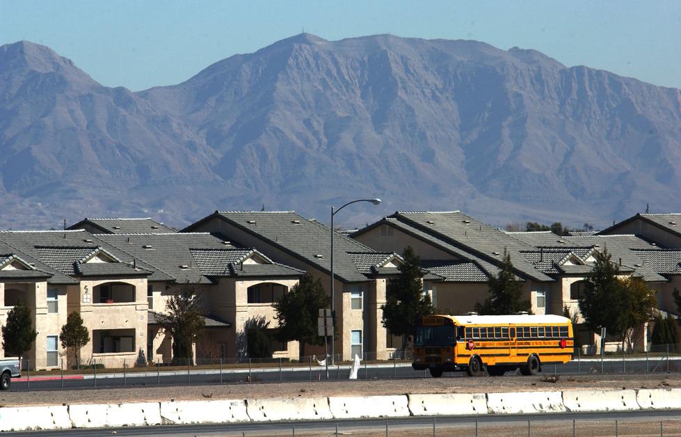 View of Nevada mountains