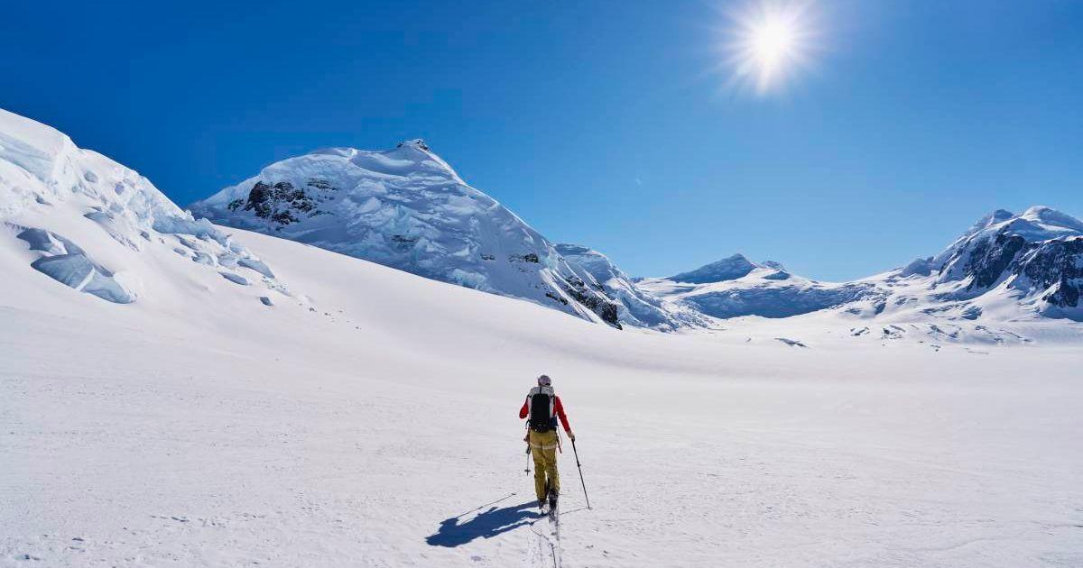 An explorer hiking on an icy landscape in Antarctica. (Representative Cover Image Source: Getty Images | Thomas Barwick)