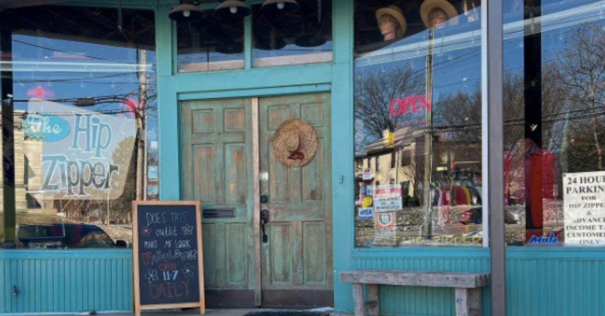 A storefront. 