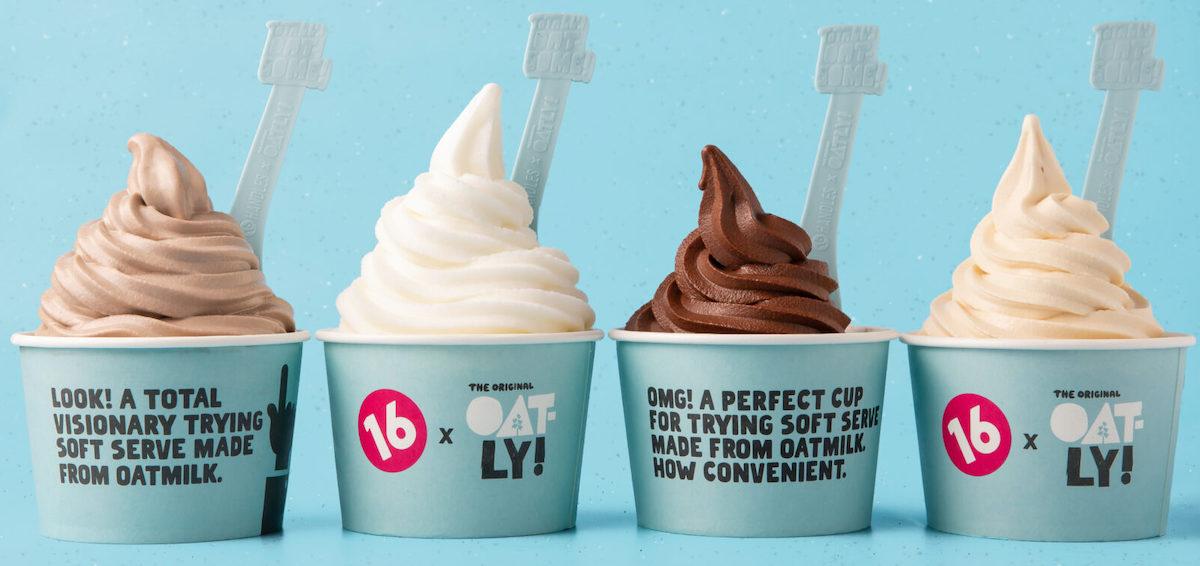 16 Handles Oatly soft serve