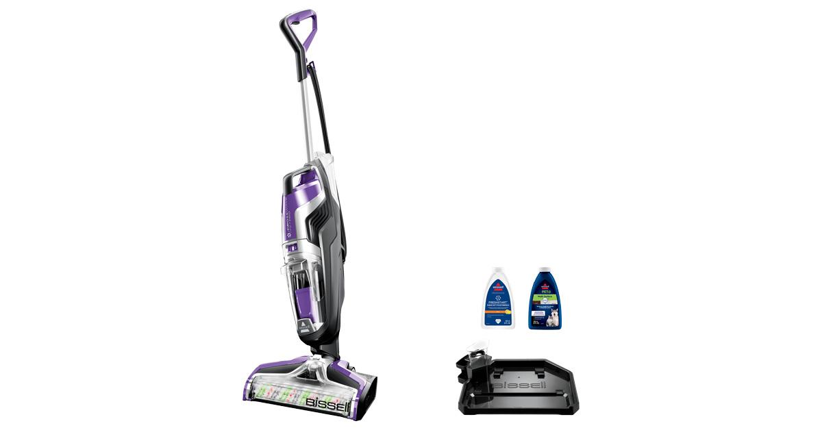 vacuum mop combo with solution and parts