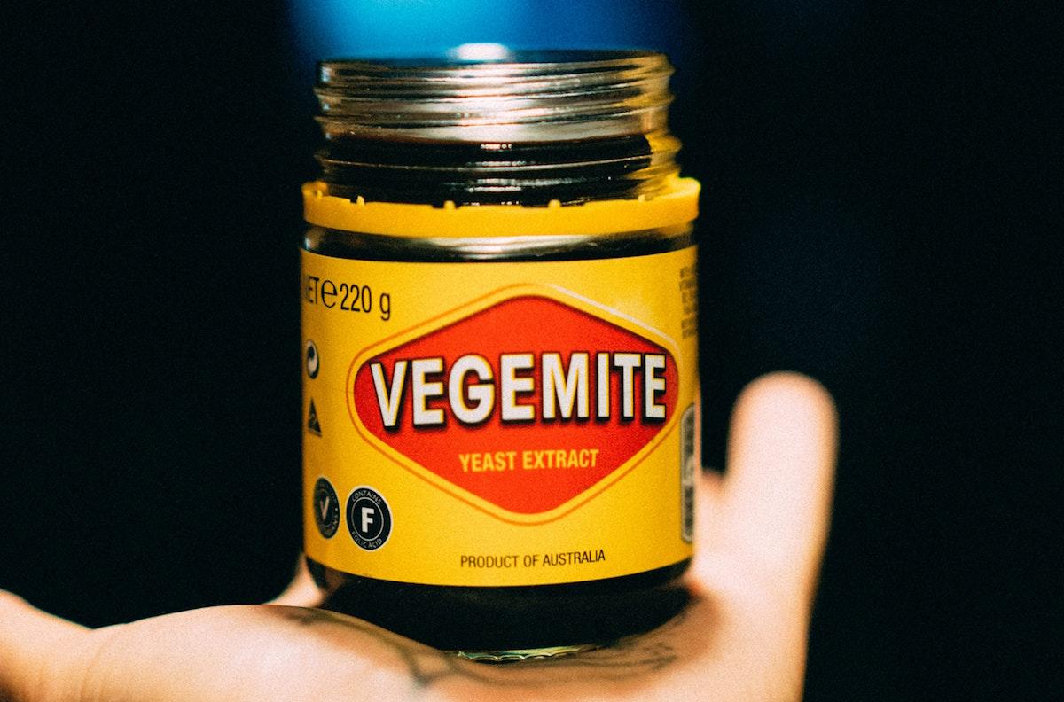 A jar of Vegemite