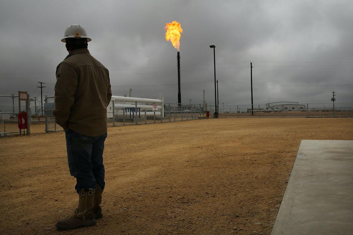 texas air pollution gas flaring