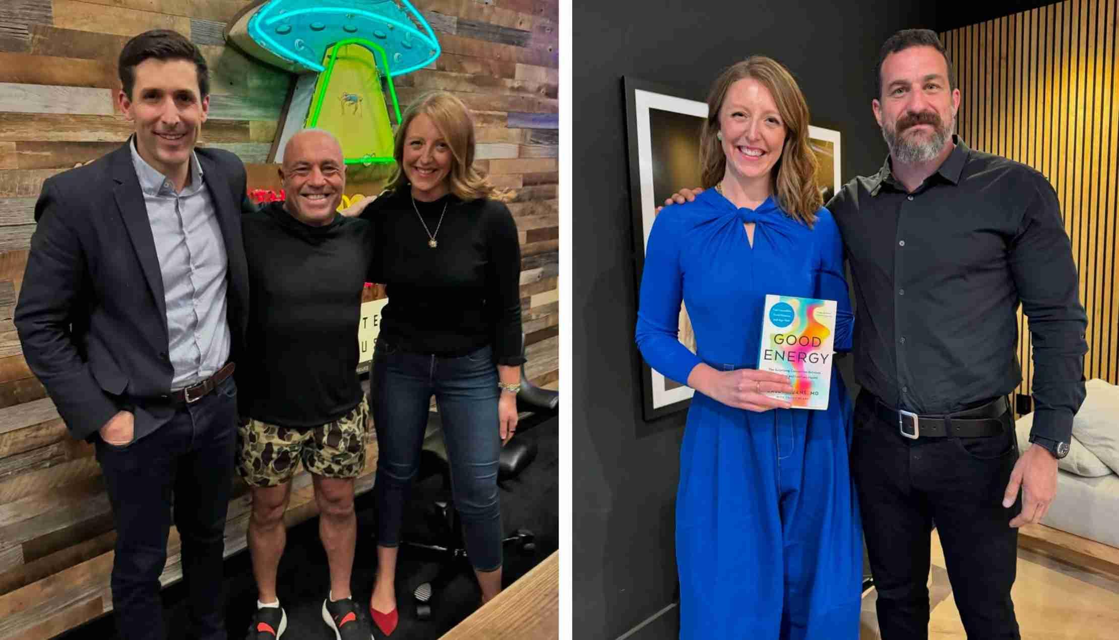 Casey Means is pictured alongside family and other influencers promoting her book.