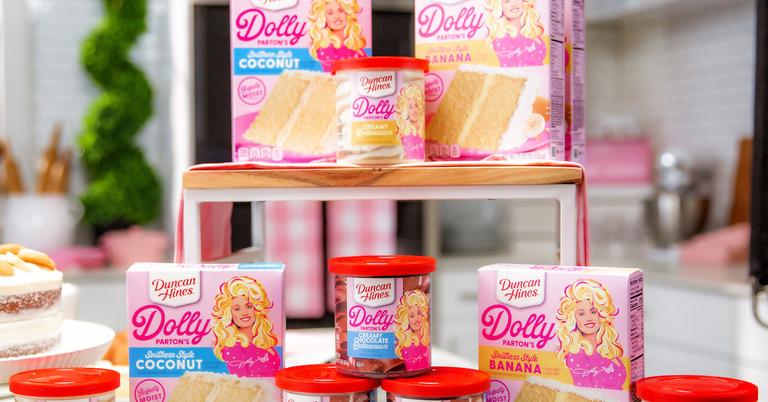 Dolly Parton Cake Mix Vegan Image