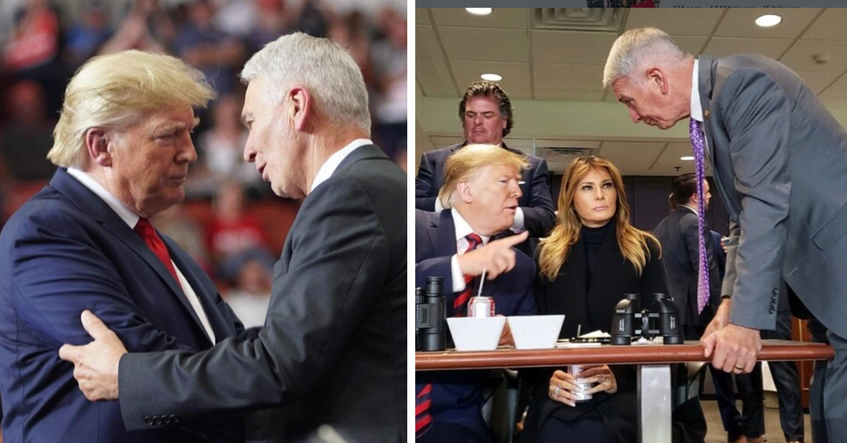 Dr. Ralph Abraham poses with Donald and Melania Trump while campaigning for him