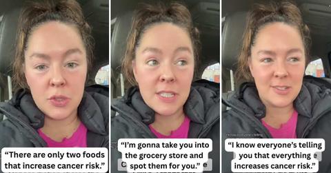 A cancer dietitian reveals two food items that cause cancer. (Cover Image Source: TikTok | @oncology.nutrition.rd)