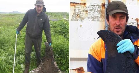 Researcher Sergey Fomin found orca fins covered in bite marks on Bering Island in 2022 and 2024 (Cover Image Source: Marine Mammal Science)