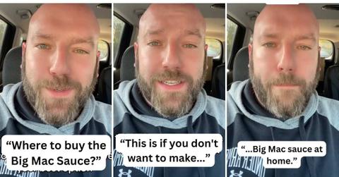 McDonald's former chef goes on a hunt to find a sauce that's closest in taste to McD's secret Big Mac sauce (Cover Image Source: TikTok | @chefmikeharacz)