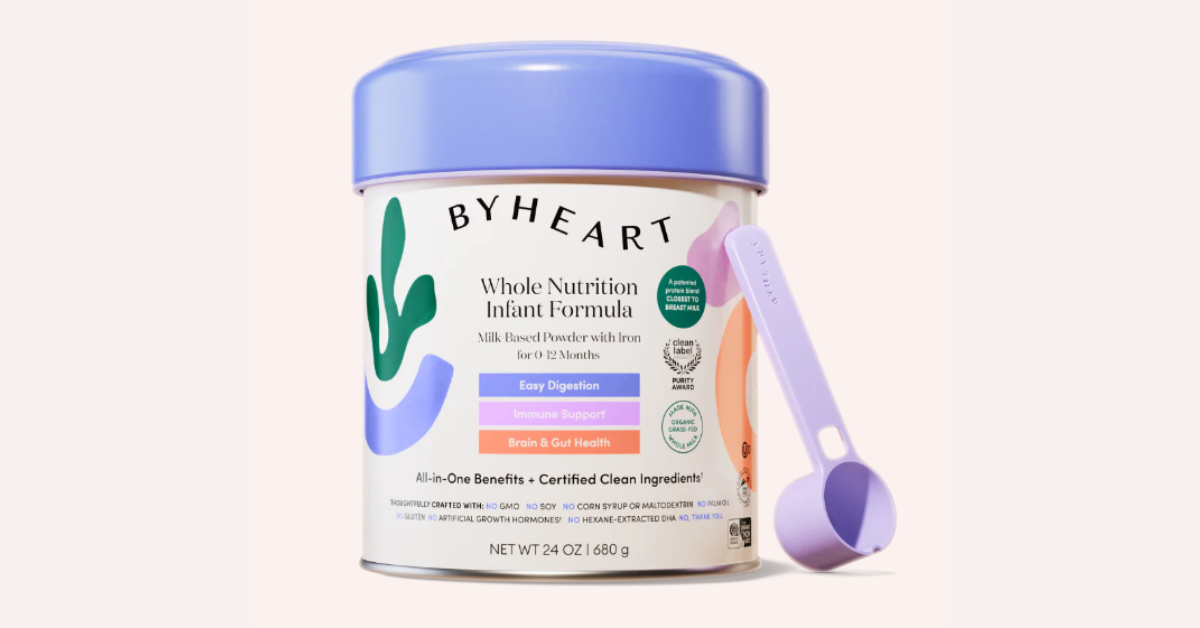By Heart Whole Nutrition Infant Formula