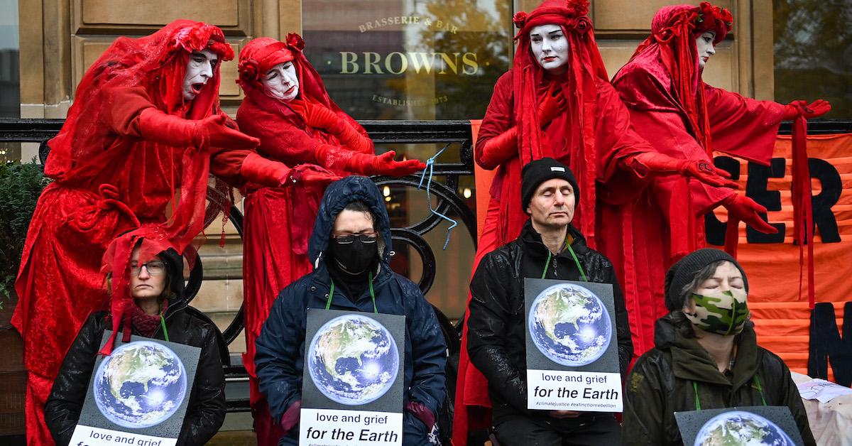 Extinction Rebellion Climate Change Protest