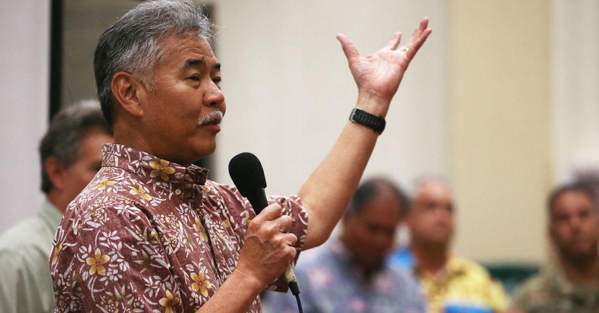 Governor David Ige declares state of emergency for coffee industry.