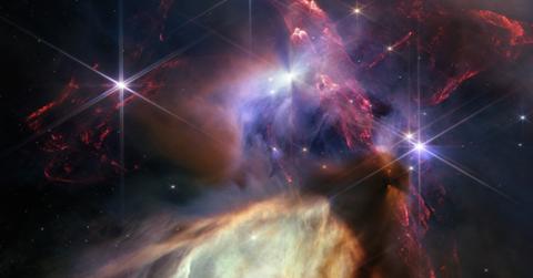 Image of the birth of a star.