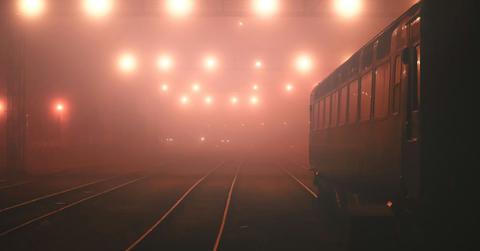 Spooky lights on a railway track at night. (Representative Cover Image Source: Pexels | Boys in Bristol Photography)