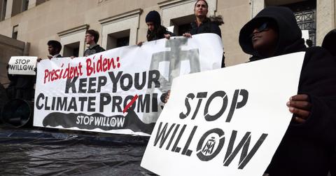 Stop the Willow Project Protest