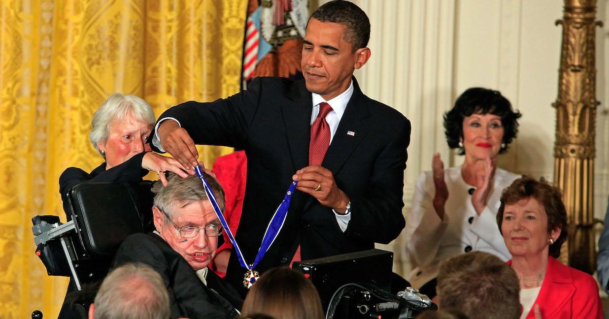 Stephen Hawking Barack Obama