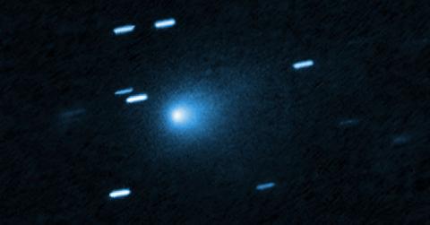 An image of Comet 3I/ATLAS. (Cover Image Source: NASA, ESA | David Jewitt (UCLA), Joseph DePasquale (STScI))