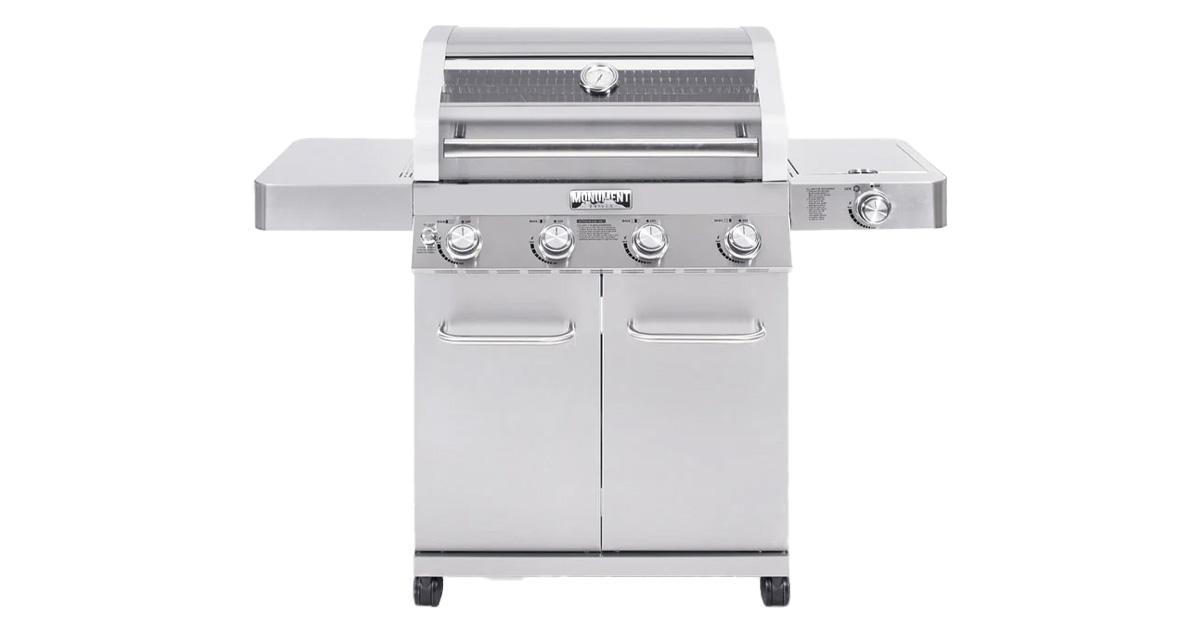 Monument stainless steel gas grill