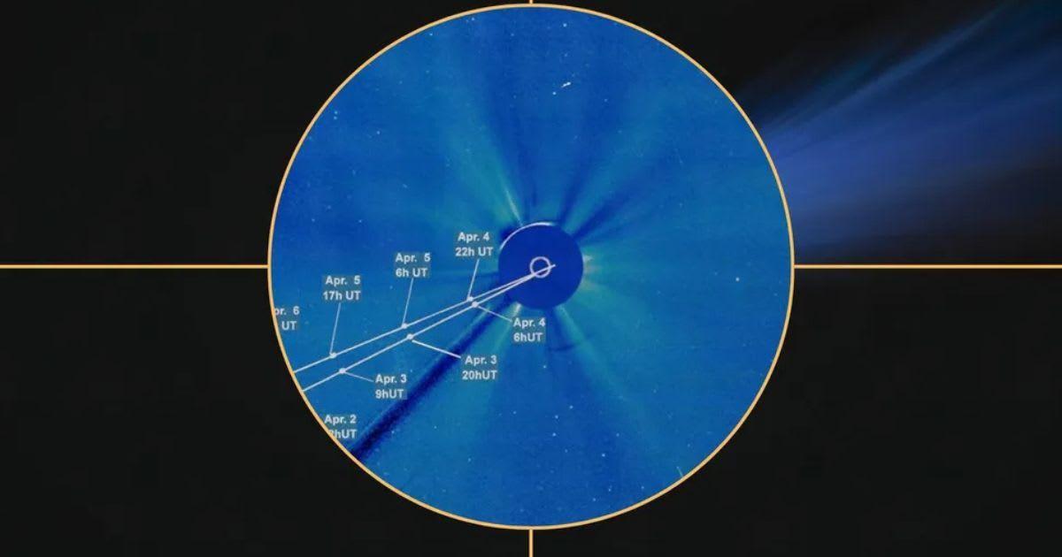 A newly discovered comet is rapidly brightening and could become visible from Earth (Cover Image Source: ESA / NASA / SOHO)
