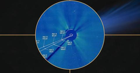 A newly discovered comet is rapidly brightening and could become visible from Earth (Cover Image Source: ESA / NASA / SOHO)