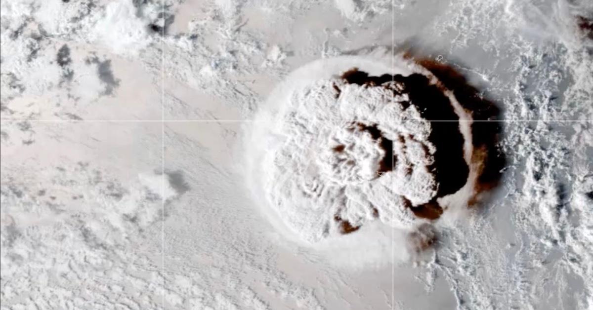 Tonga volcano eruption