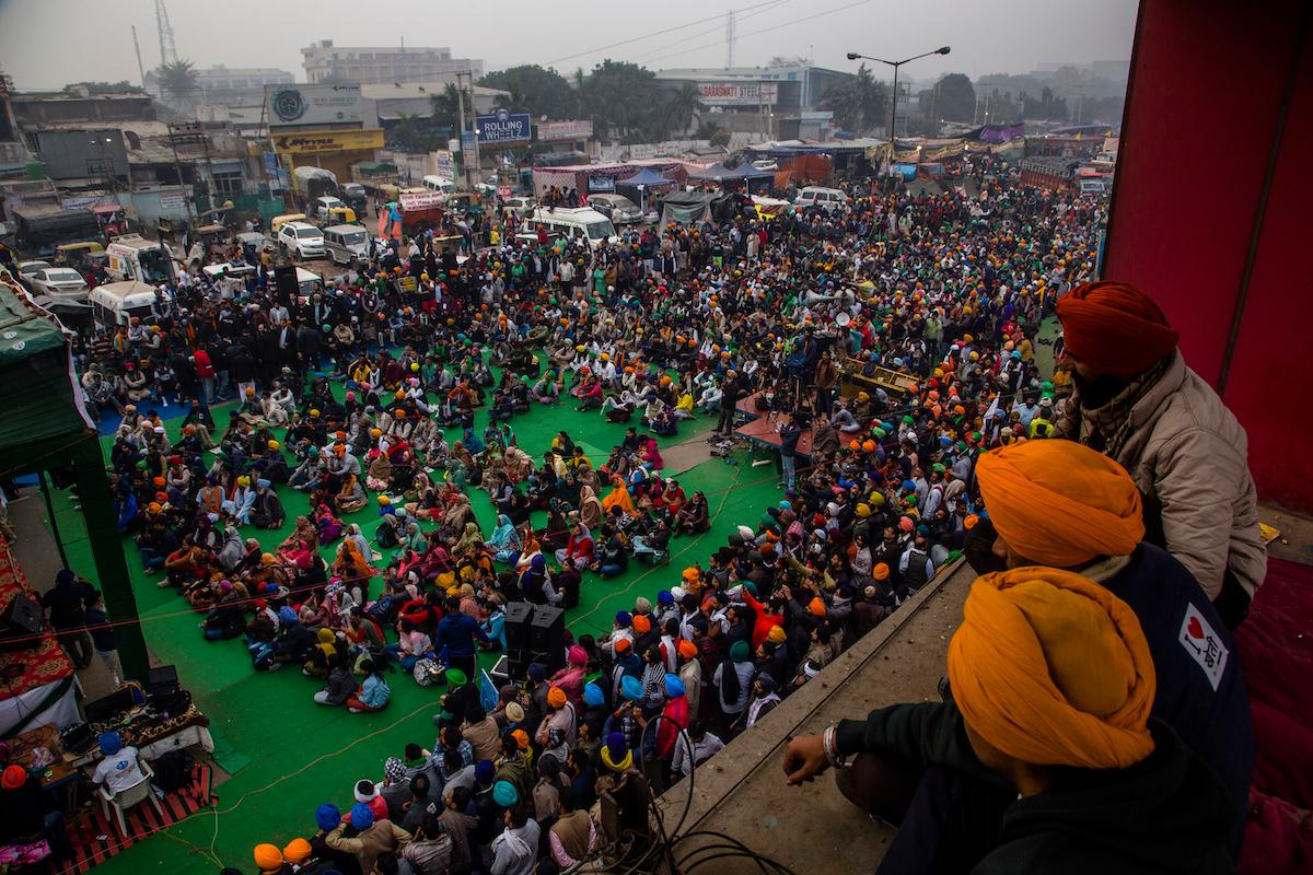 india farm bill protest