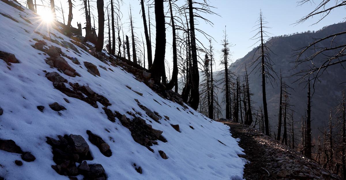 Snow California Mountains