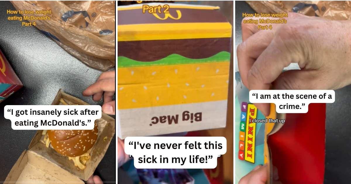 McDonald's customer shocked to find maggots inside her Big Mac (Cover Image Source: TikTok | @FresaConCrema313)