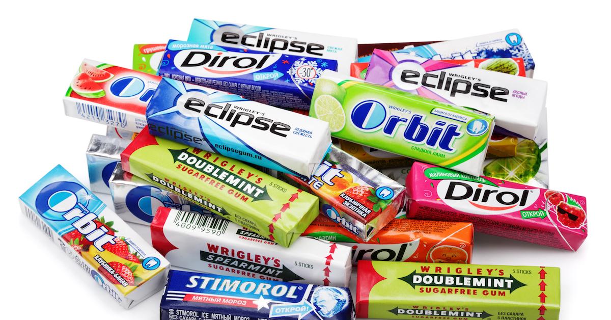 What chewing gum is 2024 made of