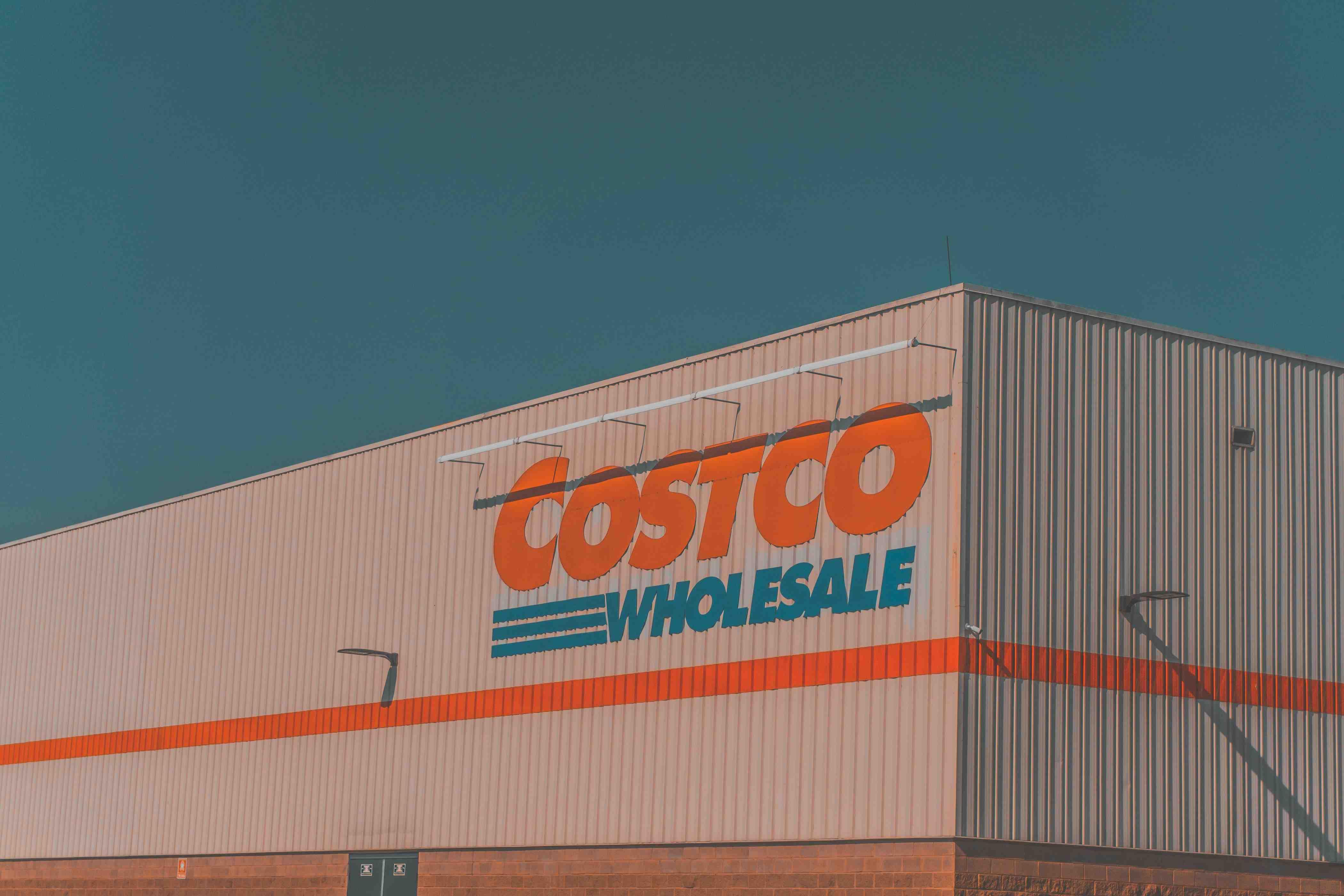 The exterior of a Costco building is pictured.