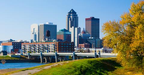 Photo of the Downtown Des Moines Skyline