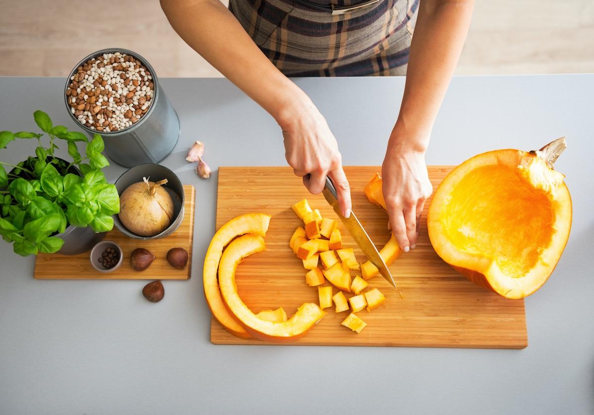 pumpkin cooking