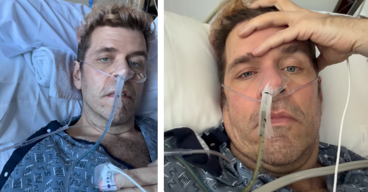 Perez Hilton shares images from his hosptial stay