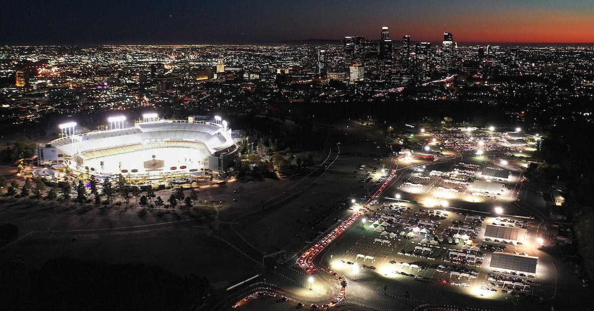 light pollution images