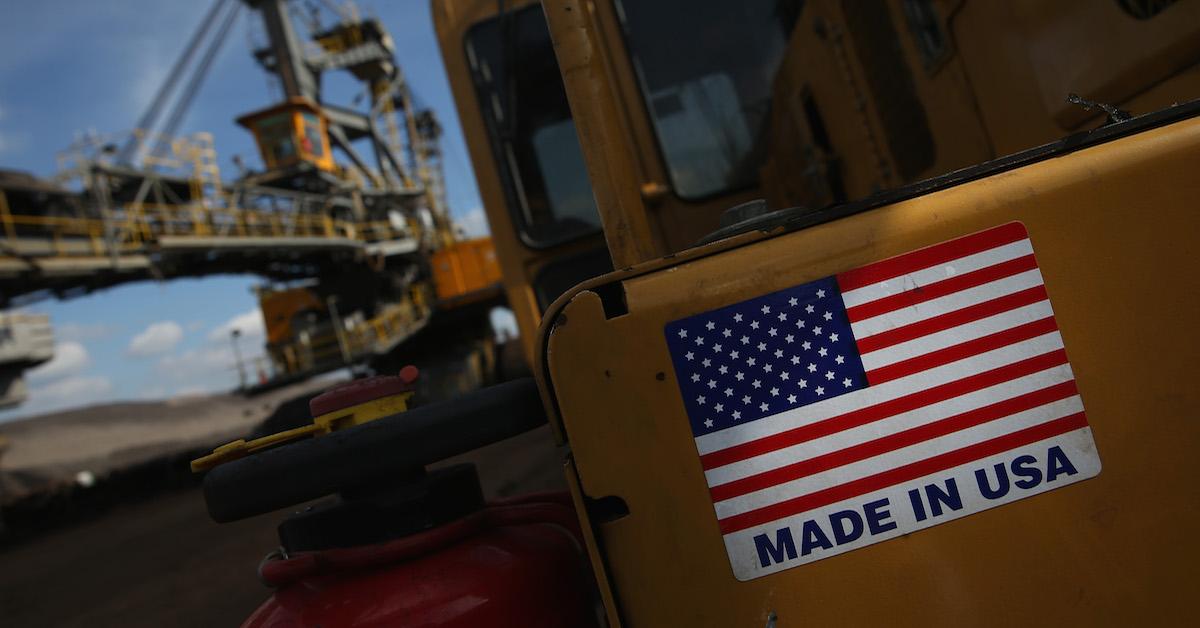 Construction equipment made in USA 