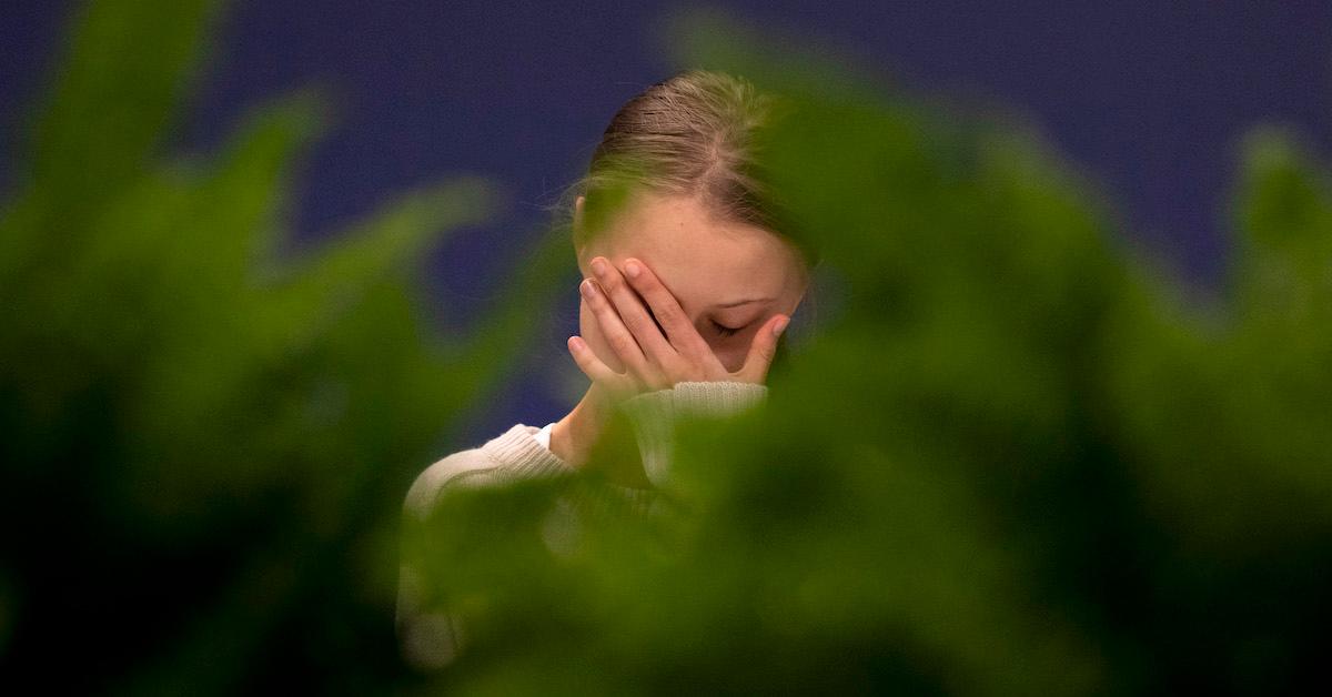 COP26 attendees Greta Thunberg