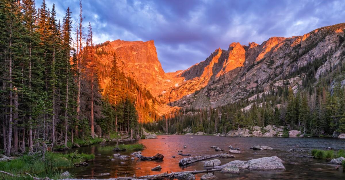 Rocky Mountain National Parks Dream Lake 