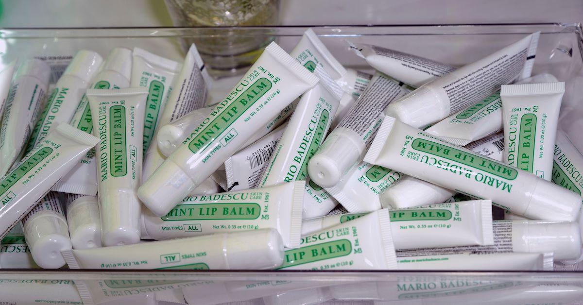 Pile of Mario Badescu lip balms