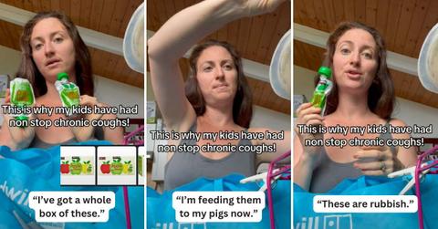 The mom on TikTok reveals why she would not consume the Costco's Kirkland AppleSauce. (Cover Image Source: TikTok | @gomesohana)
