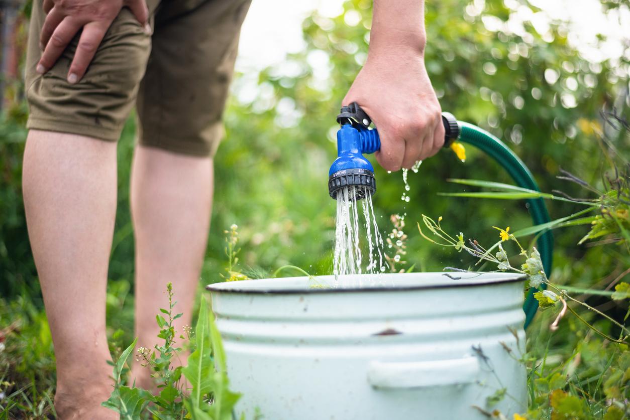 compost not breaking down water