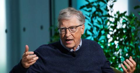 Bill Gates giving an interview