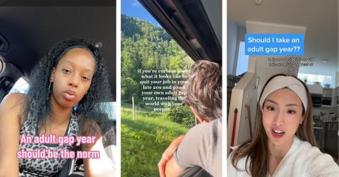 TikTokers wonder about the benefits of an adult gap year
