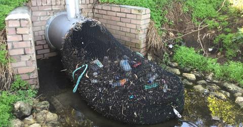 water drainage filter pollution