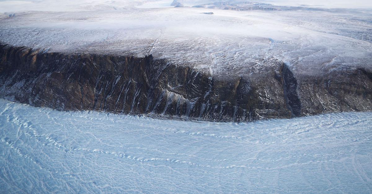 Greenland ice sheet melting