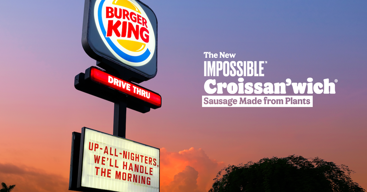 Burger King Is Doling Out Free Impossible Breakfast Sandwiches Right Now