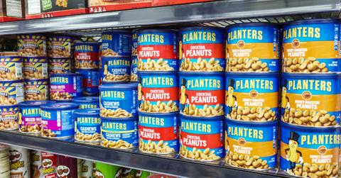 Planters nuts at the store