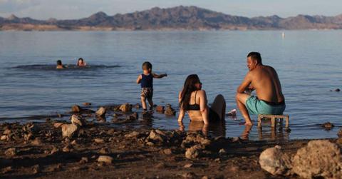People enjoying the view of Lake Mead's Boulder Beach. (Representative Cover Image Source: Getty Images | Justin Sullivan)