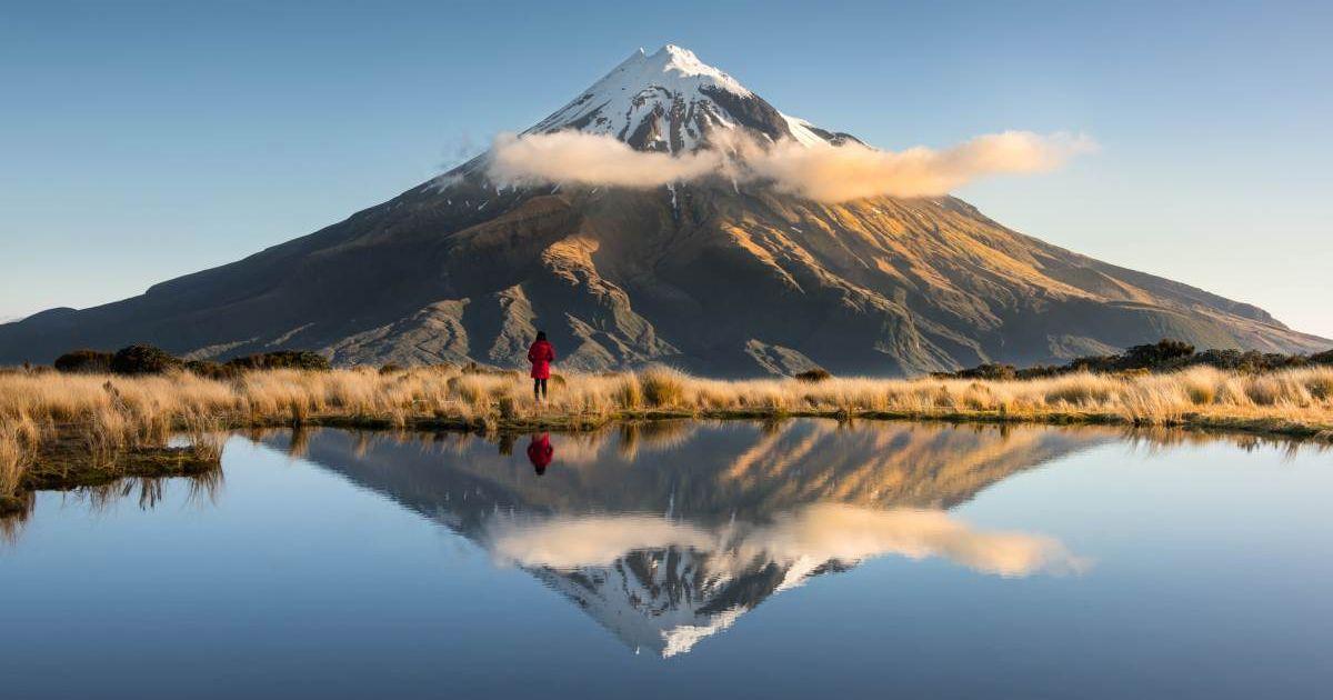 Mount Taranaki looming over the North Island of New Zealand (Representative Cover Image Source: Getty Images | BearPixs)