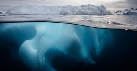 A mysterious world hidden in the Southern Ocean underneath the ice sheet of Antarctica (Representative Cover Image Source: Getty Images | Brett Monroe Garner)